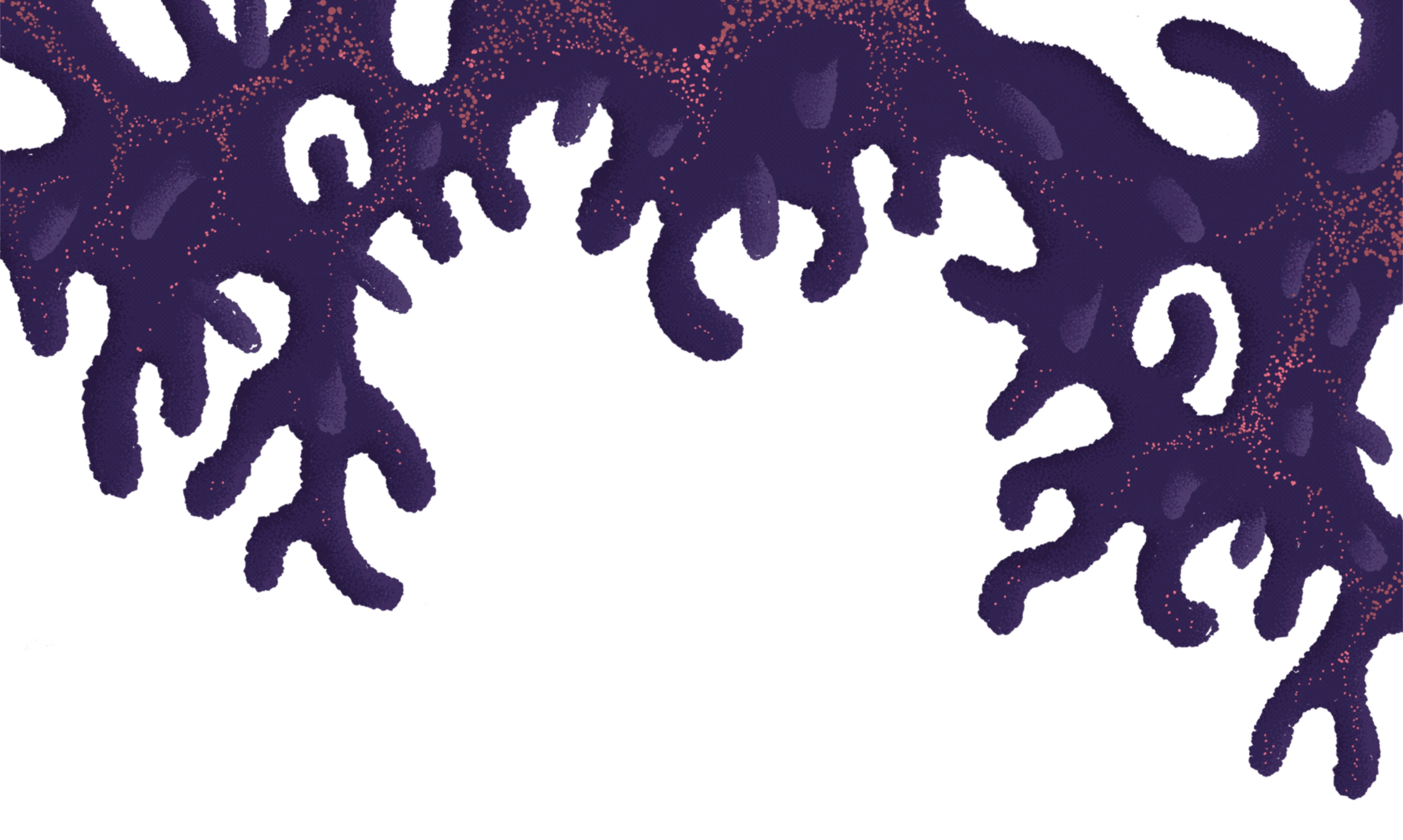 Décoration corail haut